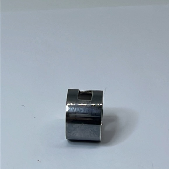 Authentic Gucci Ruthenium sterling silver band ring size5 - Picture 4 of 7